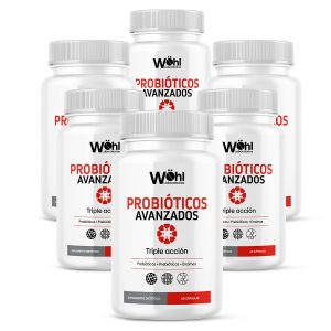 6 Frascos Probióticos Avanzados