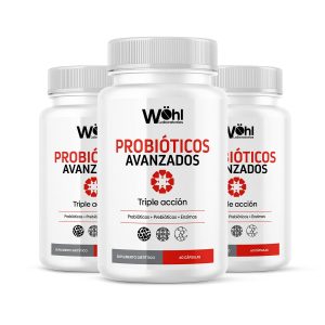 3 Frascos Probióticos Avanzados