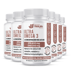 6 Frascos Ultra Omega 3